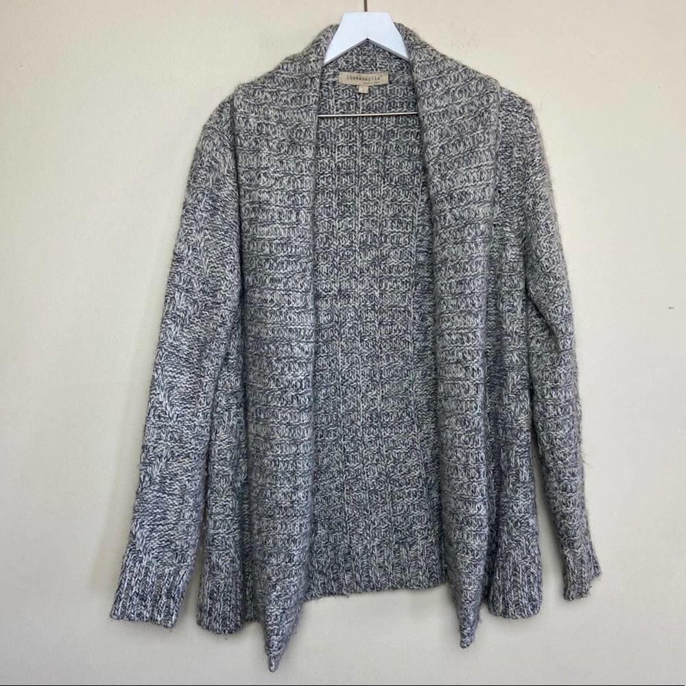 LINEAMAGLIA Wool Blend Cardigan Sweater Large